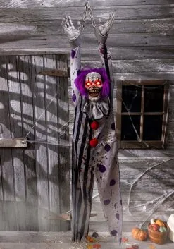 Spine Shivering Shaking Clown Halloween Decoration