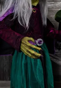 Animated Stirring Up Trouble Witch Decoration 17 Animated Stirring Up Trouble Witch Decoration -Halloween Costumes Shop stirring up trouble animated witch decoration alt 7