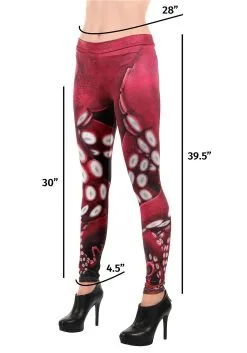 One Size Tentacle Leggings -Halloween Costumes Shop tentacle leggings one size alt 4