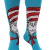The Cat In The Hat | Knee High Costume Socks