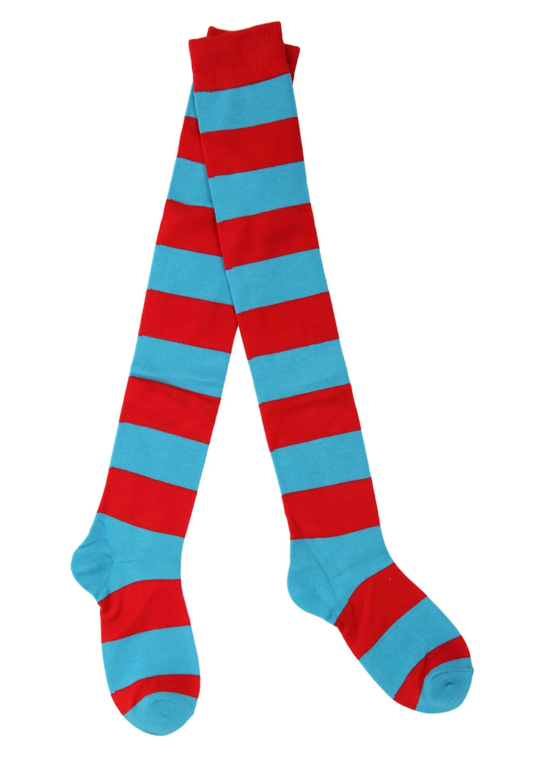 Thing 1 & Thing 2 Striped Knee High Socks 3 Thing 1 & Thing 2 Striped Knee High Socks - Image 3
