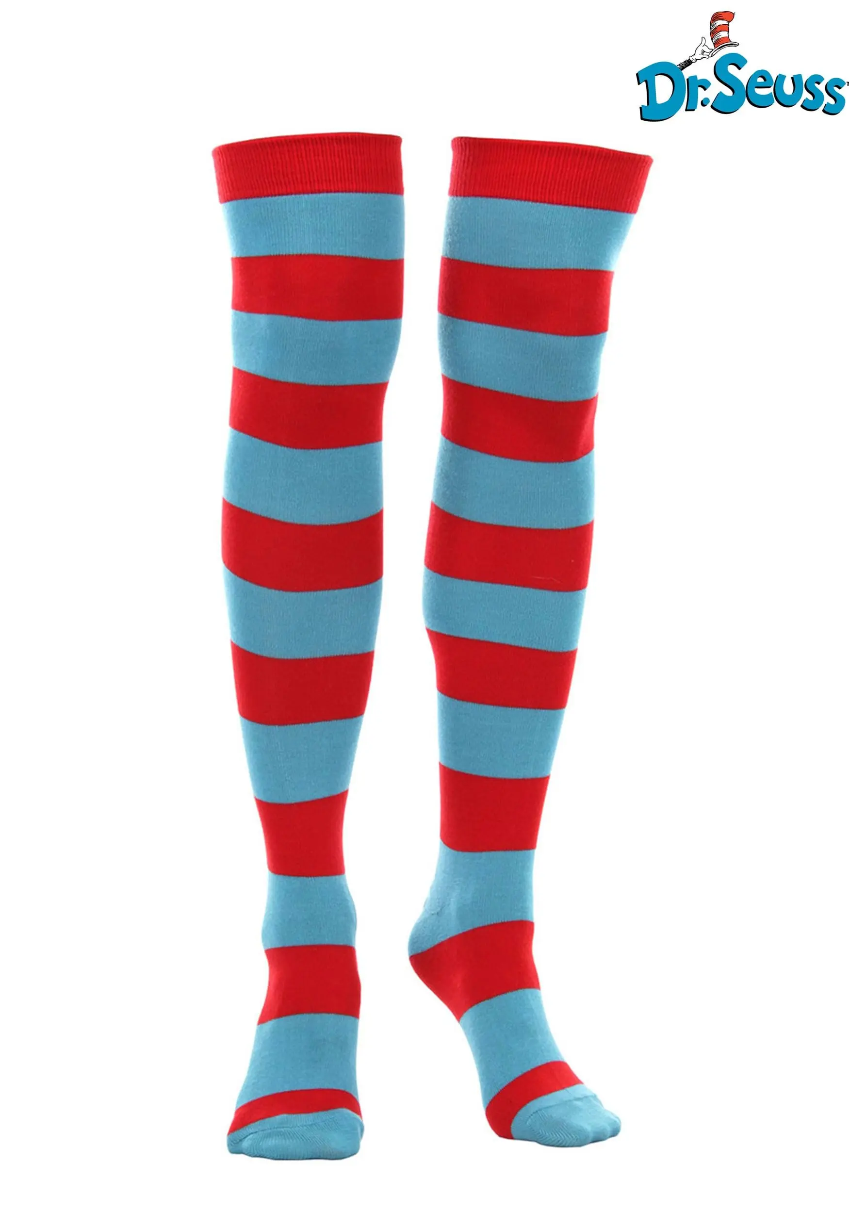 Thing 1 & Thing 2 Striped Knee High Socks 1 Thing 1 & Thing 2 Striped Knee High Socks