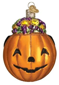Trick-or-Treat Jack O Lantern Christmas Ornament