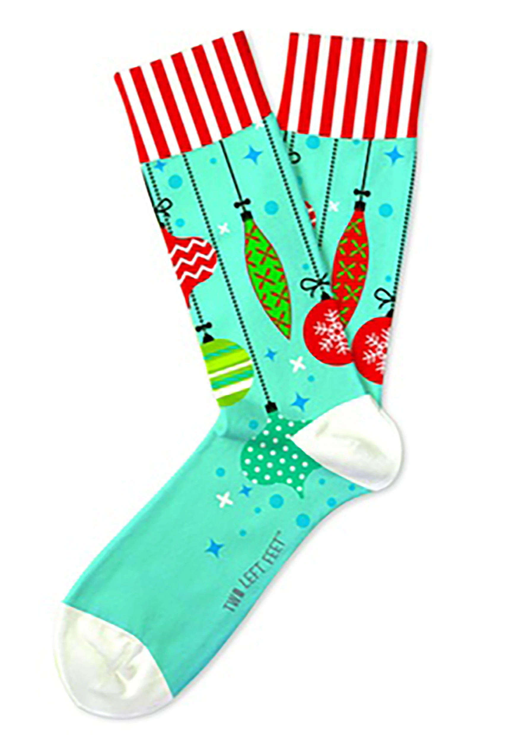 The Two Left Feet Trim-A-Tree Christmas Ornament Adult Socks 1 The Two Left Feet Trim-A-Tree Christmas Ornament Adult Socks